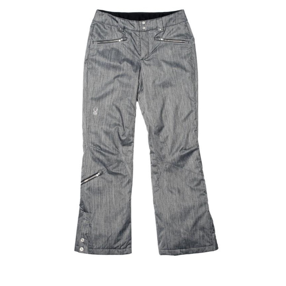 Spyder Me Tailored Fit Ski Snowboard Pants in Gray  Size 10